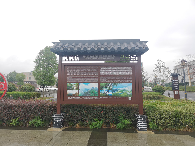 景区景点分布导览图